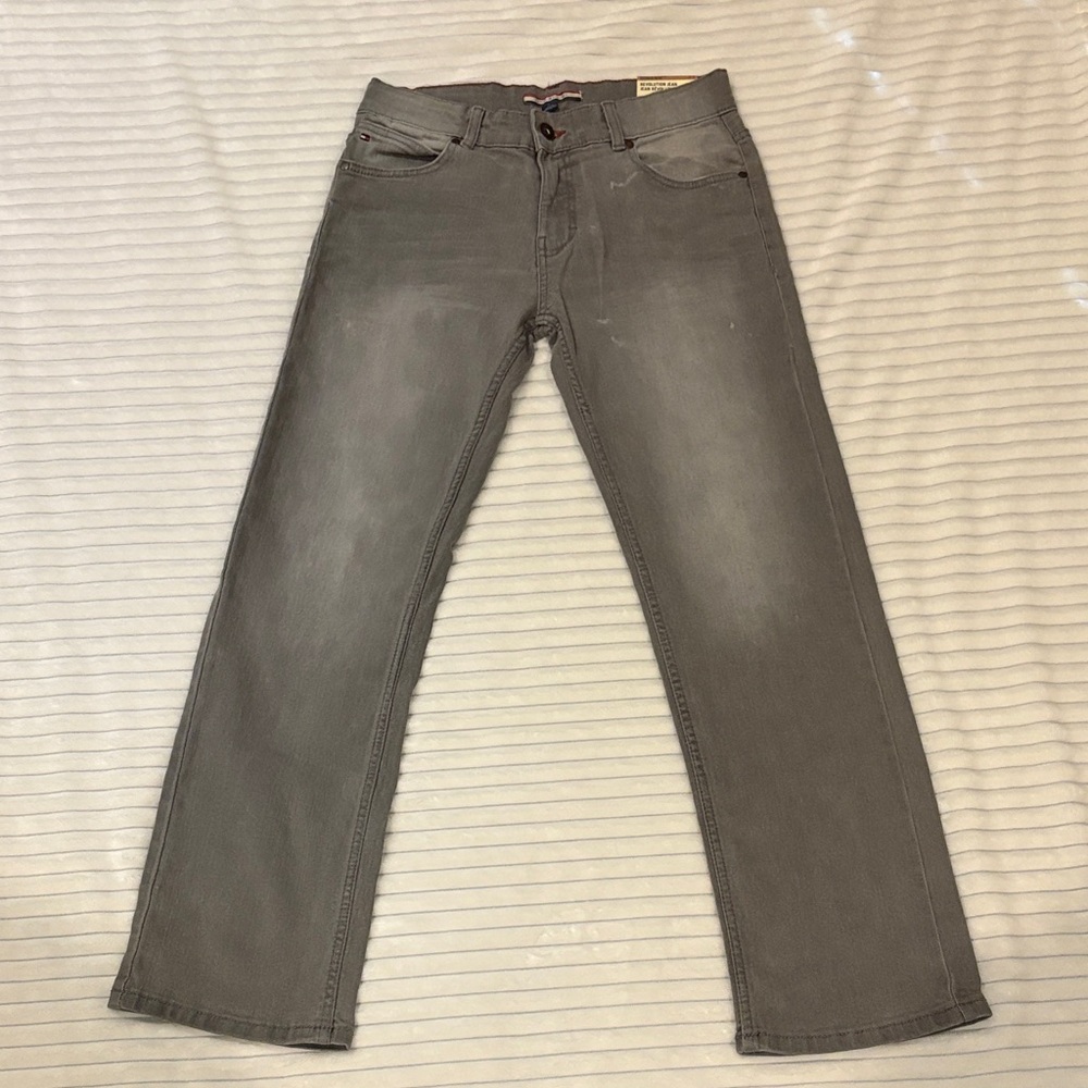 NWT Tommy Hilfiger Boys Gray Jeans